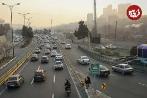 عکس| سفر به گذشته؛ ترافیک سنگین در اتوبان تهران کرج؛ سال 56