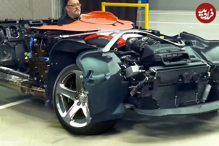 ببینید| خودروی مشهور دوج وایپر چگونه در آمریکا ساخته می شود؟