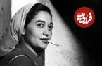 عکس| سفر در زمان؛ «مرضیه» در پیری و در حال پختن نان برای مهمان ها در لواسان