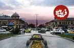 عکس| سفر زمان؛ سه مرد همدانی روی پشت بام و چشم‌انداز شهر همدان در دوران قاجار