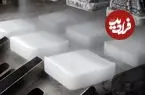 ببینید| فرآیند دیدنی تولید انبوه یخ خشک در کارخانه ای در کره جنوبی