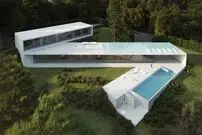 تصاویر؛ معماری خاص یک ویلای «مورّب» اسپانیایی