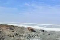 ( ویدیو) تصاویری تلخ از آخرین وضعیت دریاچه ارومیه، آبان ۱۴۰۲
