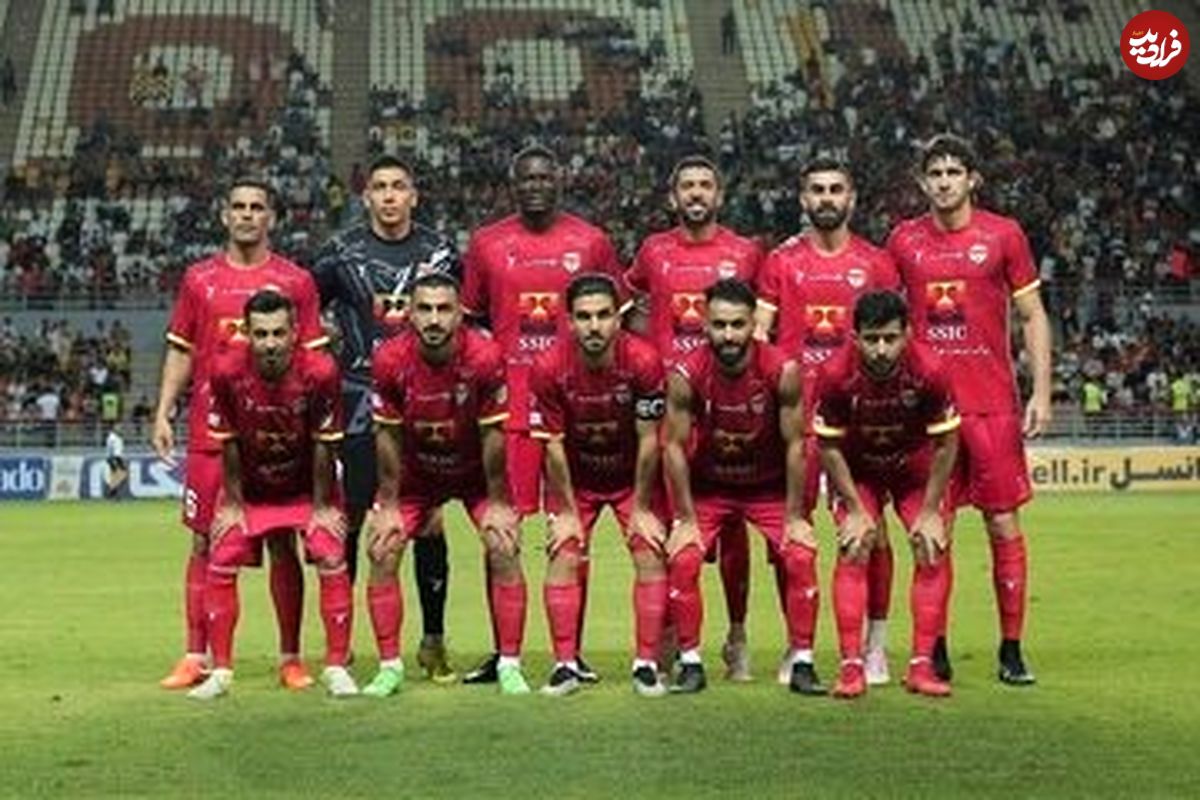 عکس؛ ماجرای حضور خاله شادونه در ورزشگاه فولاد!