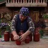 ببینید| غذای روستایی در آذربایجان؛ برداشت گوجه از مزرعه و تهیه رب با آن