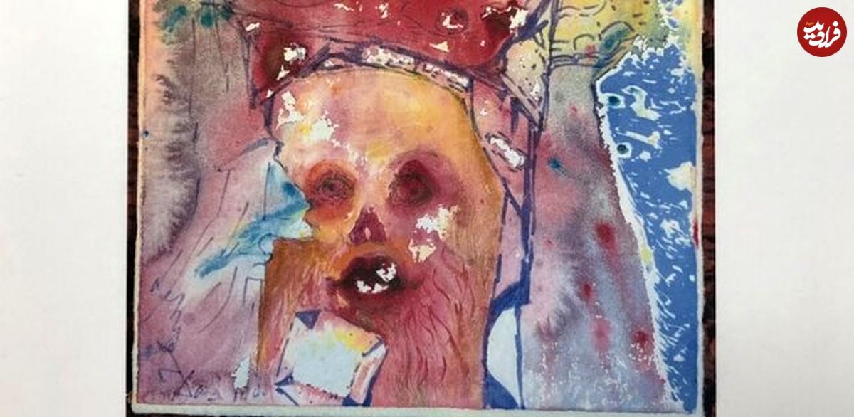 عکس؛ نقاشی غیرعادی در پارکینگ یک خانه پیدا شد