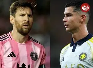 مسی یک شبه به رونالدو رسید!