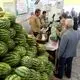 عکس| سفر به ایران قدیم؛ هندوانه‌فروش‌های نیشابوری در دوران مظفرالدین شاه