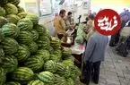 عکس| سفر به ایران قدیم؛ هندوانه‌فروش‌های نیشابوری در دوران مظفرالدین شاه