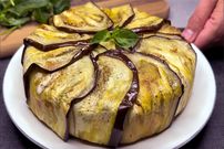 ببینید؛ طرز تهیه یک غذای مدیترانه ای با بادمجان توسط آشپز معروف ایتالیایی