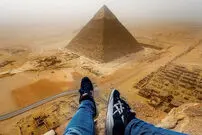 (ویدئو) صعود به اهرام، سقوط از فرهنگ!