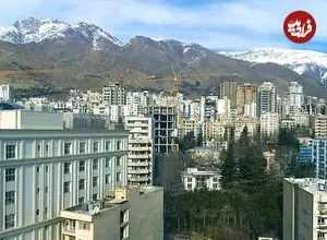 عکس| سفر به تهران قدیم؛ منظرۀ «شمیران» در دوران ناصرالدین شاه