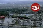 عکس| سفر زمان؛ منظرۀ دیدنی شهر «کرمانشاه» در دوران قاجار