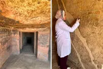 کشف سه مقبره باستانی با کتیبه‌های با ارزش در گورستان تاریخی سقاره