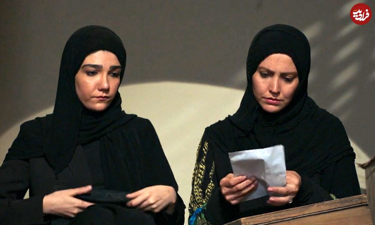 عکس؛ سفر به تاریخ؛ عکس یادگاری «طوبی و غزاله» در پشت صحنه سریال «طوبی»