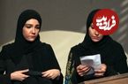 عکس؛ سفر به تاریخ؛ عکس یادگاری «طوبی و غزاله» در پشت صحنه سریال «طوبی»