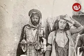 عکس| سفر به ایران قدیم؛ «رقاص‌ها و نوازنده‌ها» در یکی از روستاهای ایران در عهد قاجار