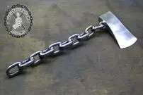(ویدئو) تبدیل تبر و زنجیر به یک سلاح وایکینگی توسط استاد مشهور انگلیسی