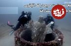 ببینید؛ مجسمه حضرت مسیح در کف اقیانوس به یاد برادر از دست رفته؛ برپایی دوباره مجسمه ۴۵۰ کیلویی