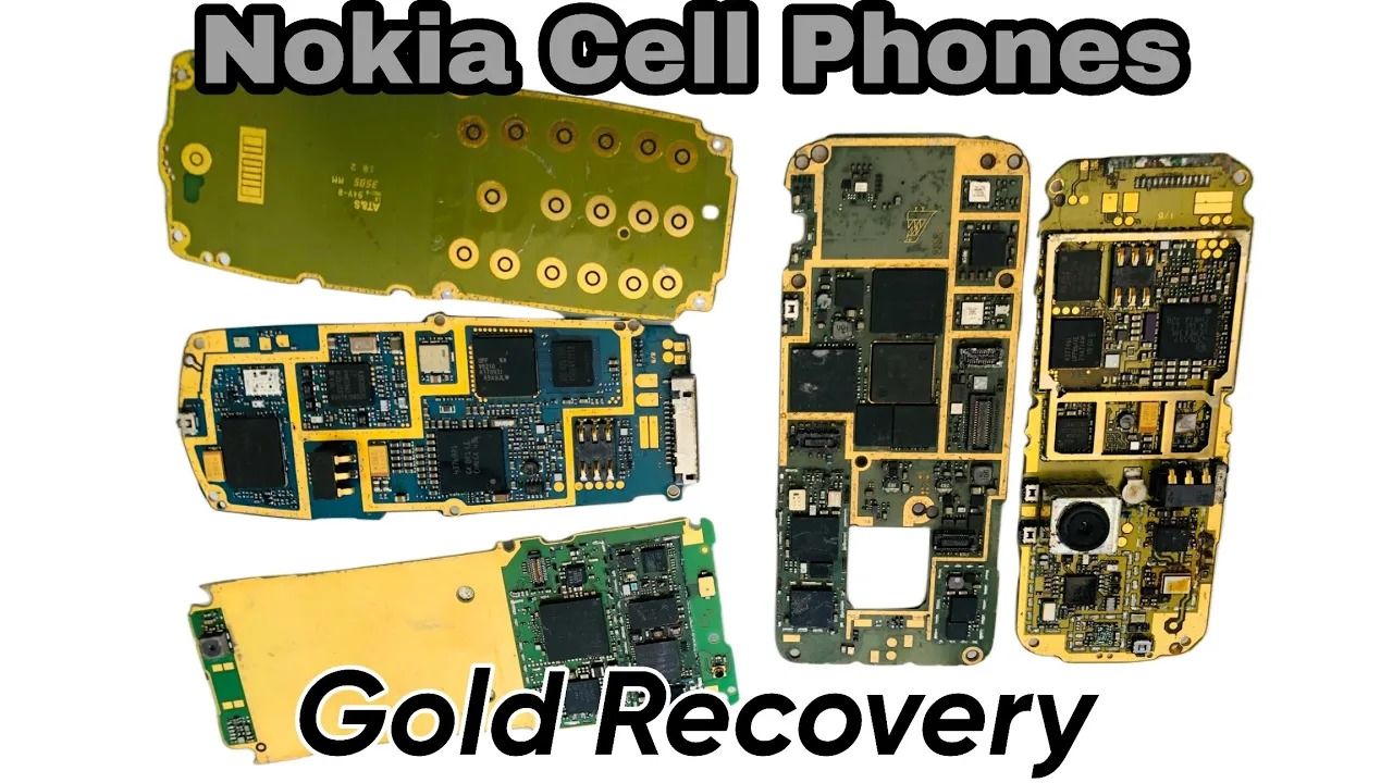(ویدئو) چگونه از گوشی های قدیمی نوکیا طلا استخراج کنیم؟