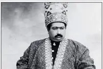عکس| سفر در زمان؛ «محمدعلی‌شاه قاجار» با تاج زرین
