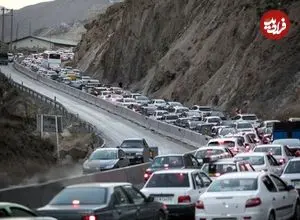 مسافران بخوانند؛ ترافیک سنگین در این محور شمالی