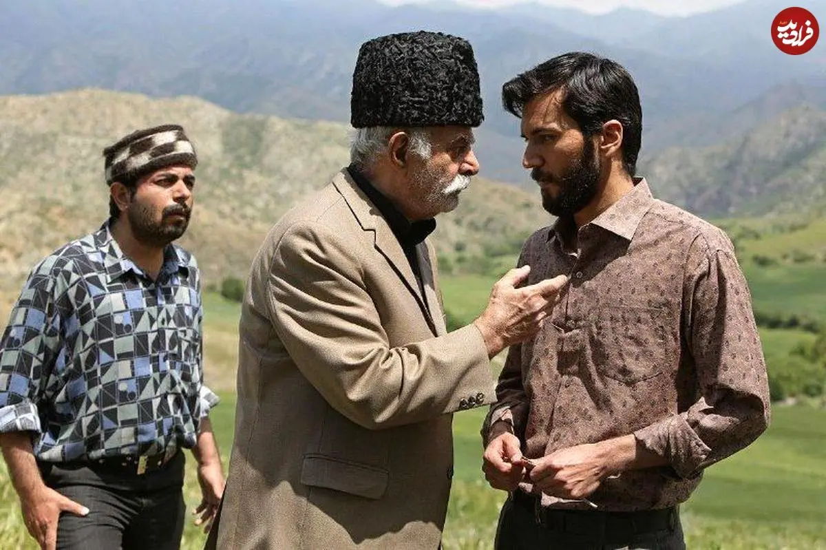 عکس| سفر در زمان؛ «پدر مارال، خان بابا و سهند» در پشت صحنه سریال آنام؛ سال 96