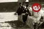 عکس| سفر زمان؛ منظرۀ یکی از خیابان‌های حومۀ شیراز در دوران قاجار