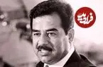 عکس| سفر زمان؛ «صدام حسین» بعد از پیاده شدن از هواپیما در تهران در کنار «هویدا»