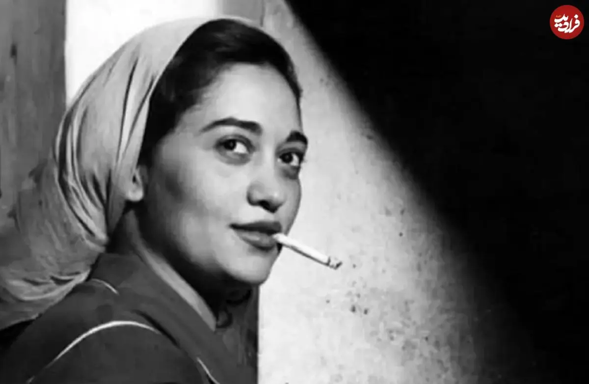 عکس| سفر در زمان؛ «مرضیه» در حال پخت نان در ویلایش در لواسان؛ اواخر دهه 50