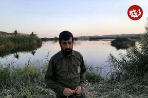 عکس؛ سفر به تاریخ؛ «محسن رضایی» در کنار بازیگر نقش خودش در فیلم «ایستاده در غبار»