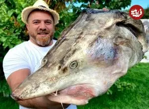 ببینید| غذای روستایی در آذربایجان؛ پخت سوپ سنتی با کله ماهی بلوگا