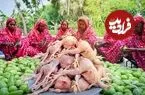 ببینید| غذای روستایی در بنگلادش؛ پخت خوراک سنتی با 40 کیلوگرم مرغ و بادمجان در طبیعت