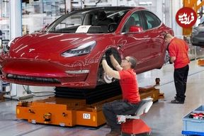 ببینید؛ نگاهی به خط تولید پیشرفته خودروهای برقی تسلا در آمریکا