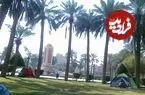 عکس| سفر به ایران قدیم؛ نمایی از «میدان راه آهن اهواز» در سال 1355