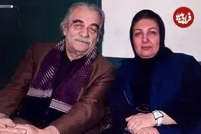 عکس| سفر در زمان؛ «کامران ملک مطیعی» در جشن تولد 58 سالگی «منوچهر نوذری»؛ سال 58