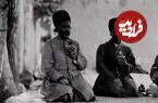 عکس| سفر زمان؛ «محفل چای‌خوری مردان ایرانی» در دوران ناصرالدین شاه