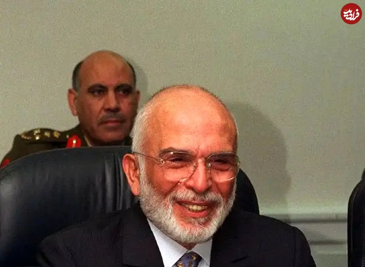 عکس| سفر در زمان؛ «ملک حسین، پادشاه ردن» در کنار پاپ ژان بیست و سوم؛ سال 1337