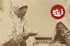 عکس| سفر زمان؛ مهمانی زنان ایرانی در عهد قاجار با قلیان و هندوانه و پلو