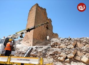 آغاز عملیات مرمت قلعه سه هزار ساله “زرزوان” در دیاربکر
