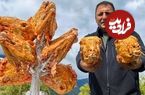 (ویدئو) پخت دیدنی کله پاچه به روش آشپز مشهور آذربایجانی در روستایی بهشتی