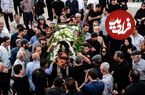 عکس؛ پیکر ایرج صغیری بر دوش بازیگران «قلندرخونه» بدرقه شد
