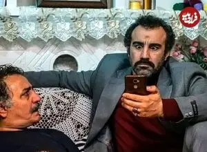 عکس| سفر زمان؛ «محسن تنابنده» در اتاق گریم سریال پایتخت 6؛ سال 99
