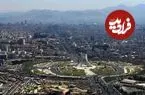 عکس| سفر زمان؛ تصویر رنگی‌شده از منظرۀ شهر تهران در دوران ناصرالدین شاه قاجار