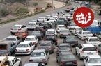 آخرین وضعیت جاده‌ها؛ ترافیک نیمه سنگین در محور چالوس