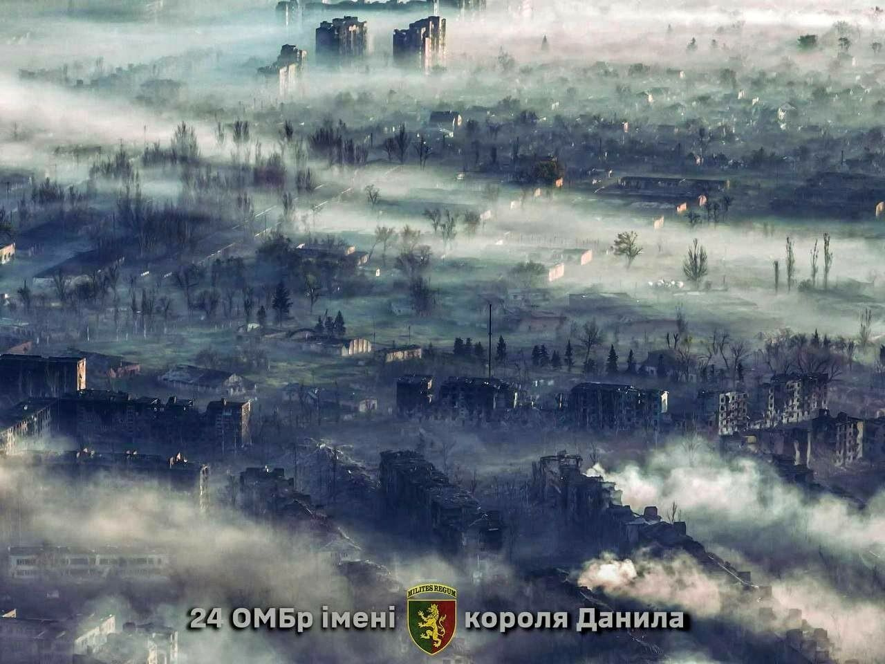 (تصاویر) شهر باخموت اوکراین به شهر ارواح تبدیل شد!