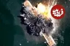 ببینید | حمله مرگبار آمریکا به یک قایق با بهانه مبارزه با مواد مخدر