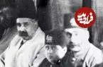 عکس| سفر زمان؛ درباریان ناصرالدین شاه و سینی‌های بادمجان در سرخه‌حصار