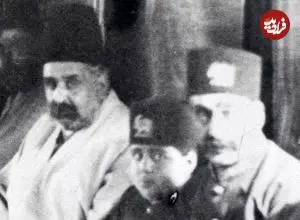 عکس| سفر زمان؛ درباریان ناصرالدین شاه و سینی‌های بادمجان در سرخه‌حصار
