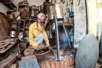 (ویدئو) ساخت اجاق گاز شگفت انگیز پاکستانی در یک کارگاه کوچک کنار جاده